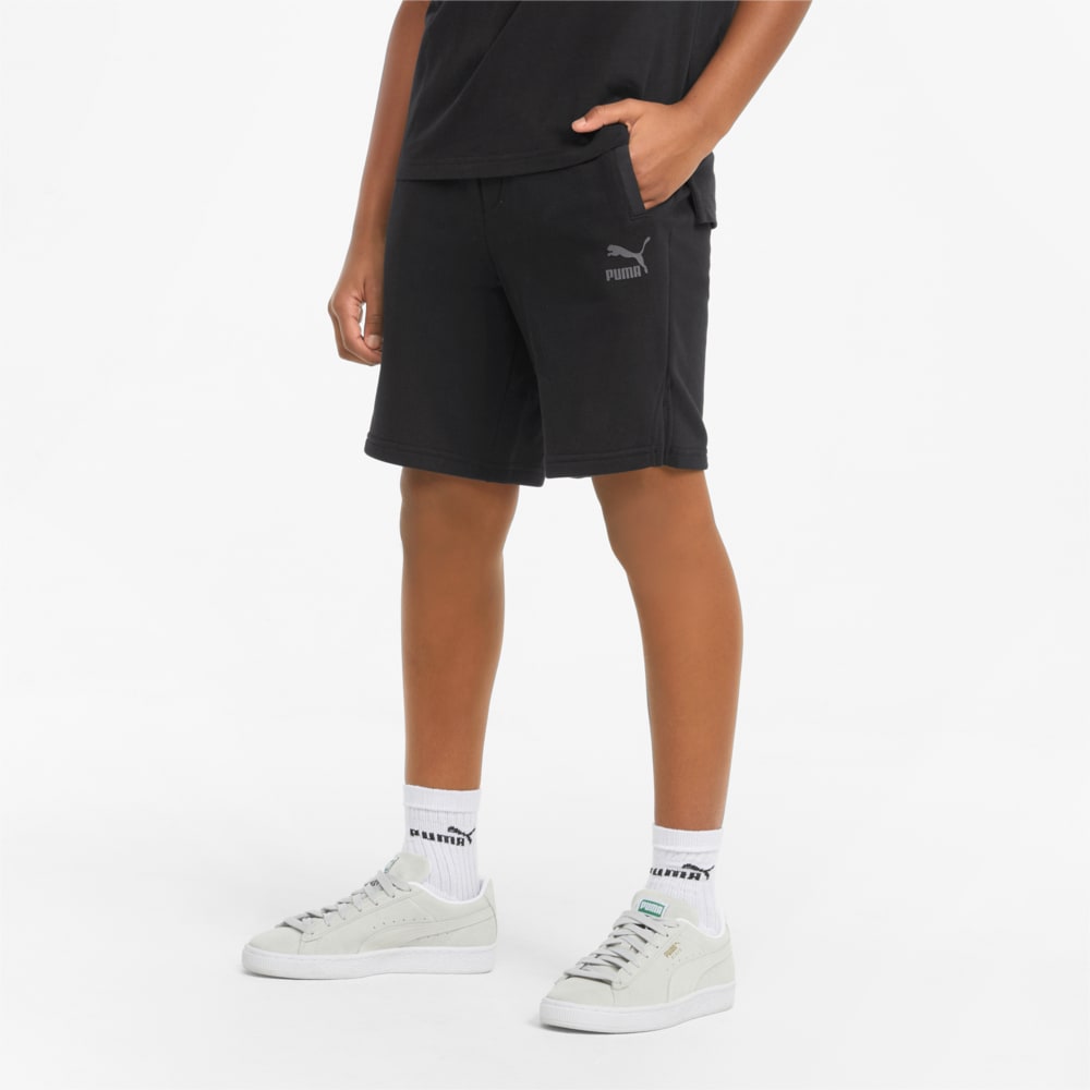 Зображення Puma Дитячі шорти MATCHERS Youth Shorts #1: Puma Black