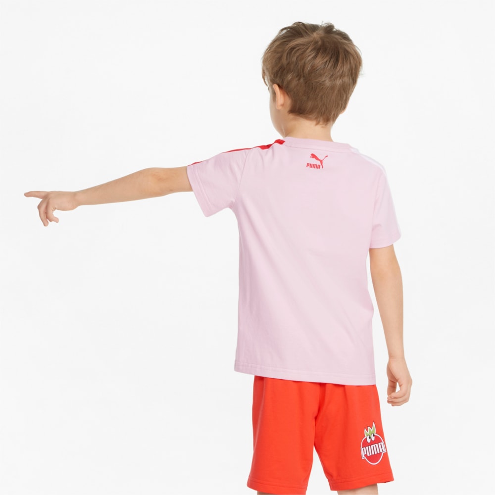 Изображение Puma Детская футболка FRUITMATES Kids' Tee #2: Chalk Pink