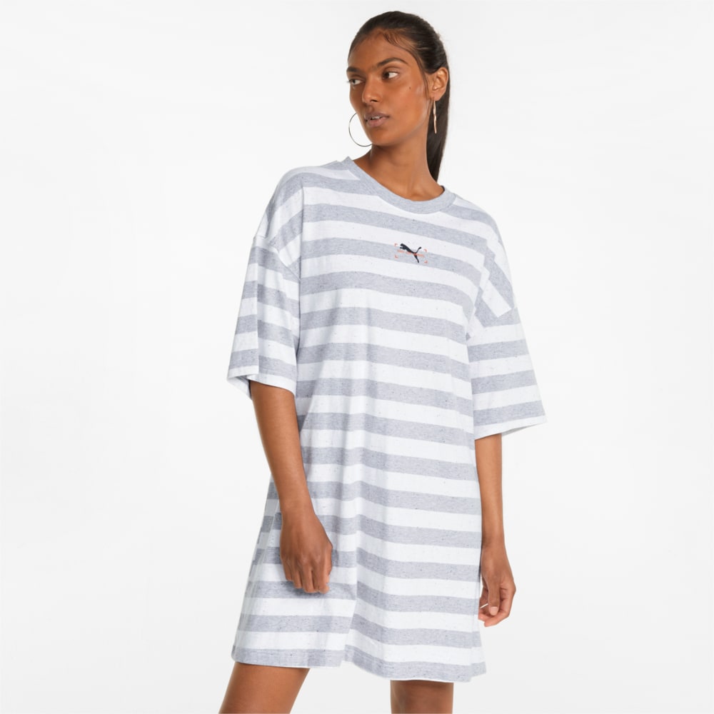 Изображение Puma Платье RE:Collection Women's Stripe Dress #1
