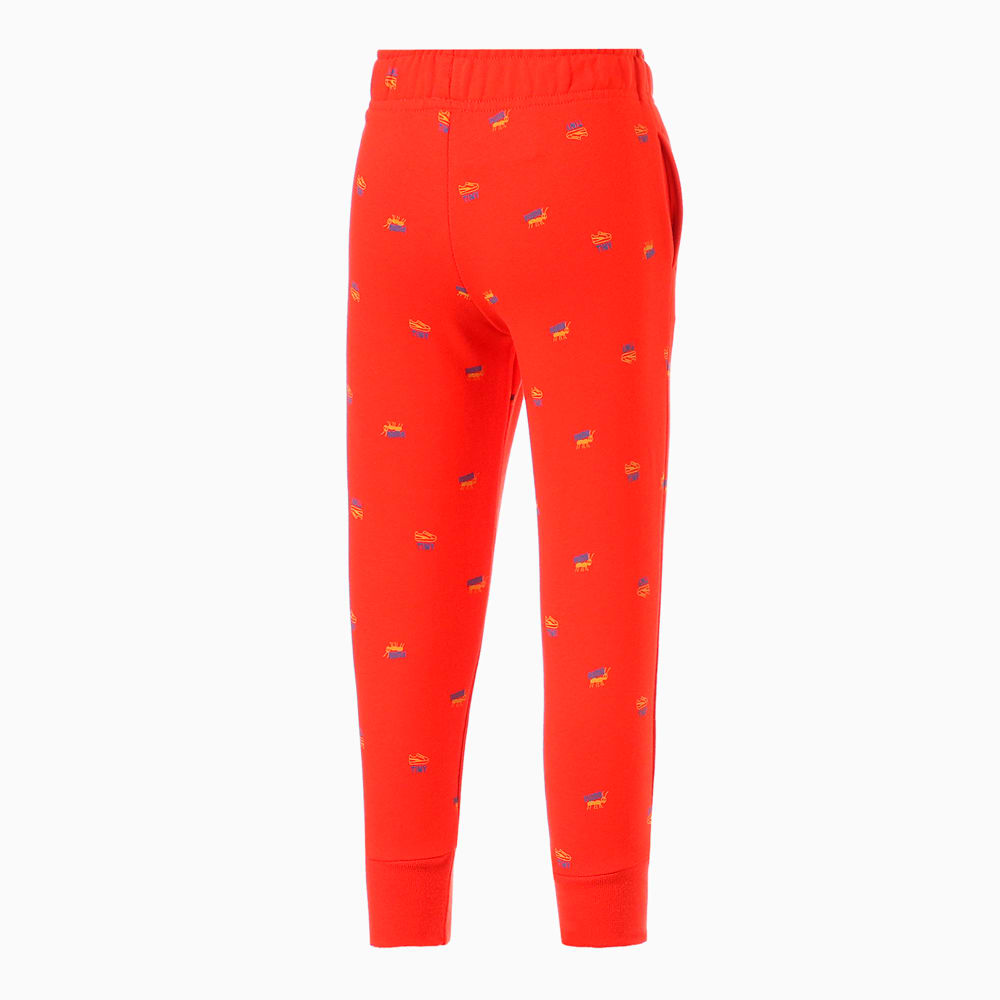 

PUMA - Детские штаны PUMA x TINYCOTTONS Printed Kids' Sweatpants – Grenadine –, Красный
