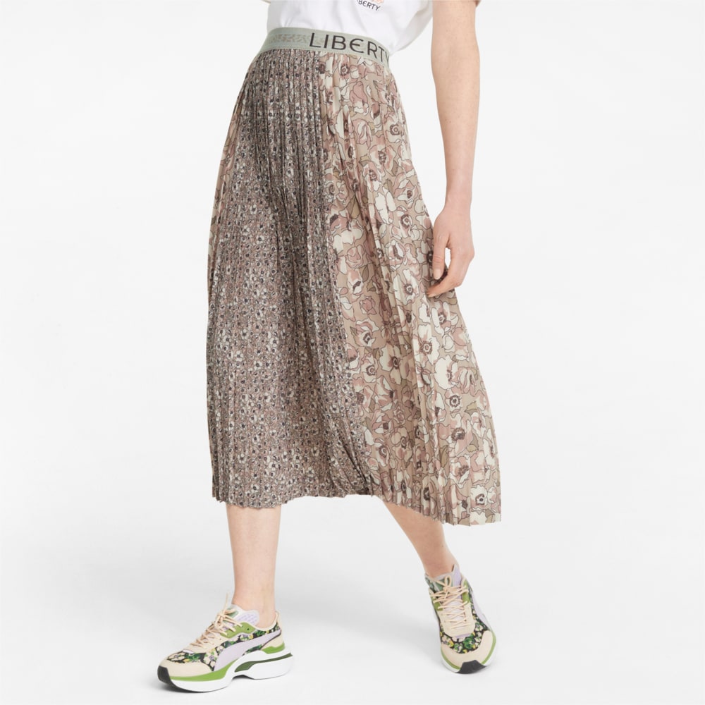 Зображення Puma Спідниця PUMA x LIBERTY Printed Pleated Women's Skirt #1: Sun Kiss-AOP