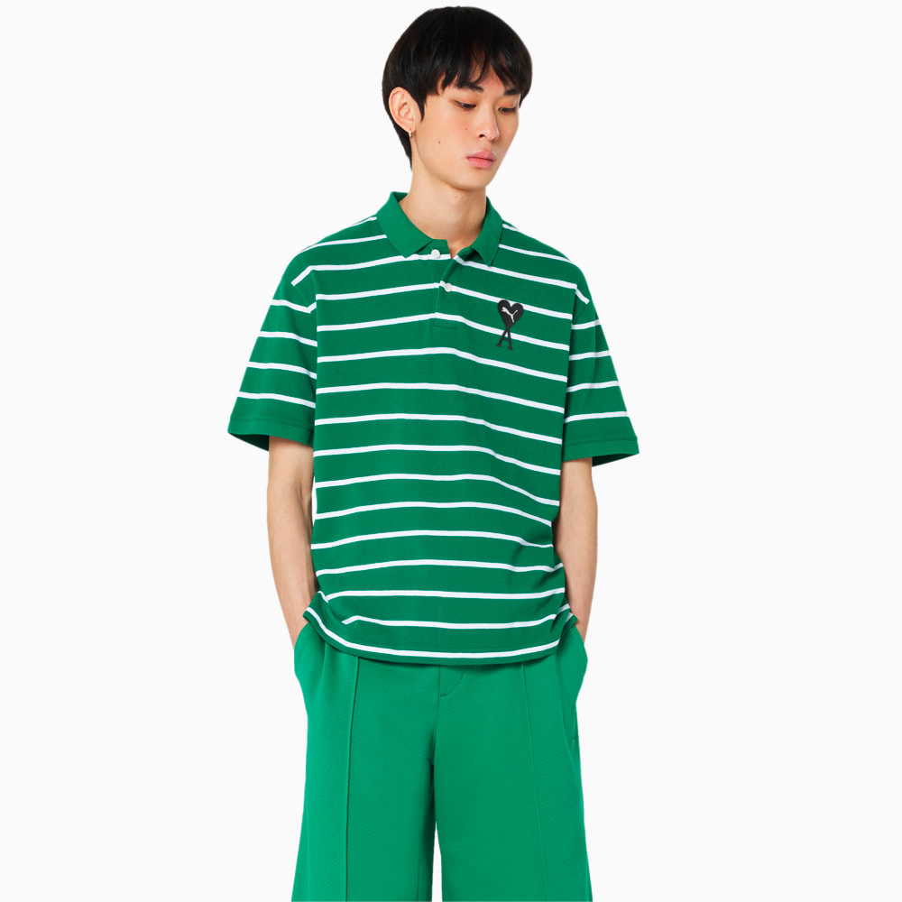 Зображення Puma Поло PUMA x AMI Men's Polo Shirt #1: Verdant Green