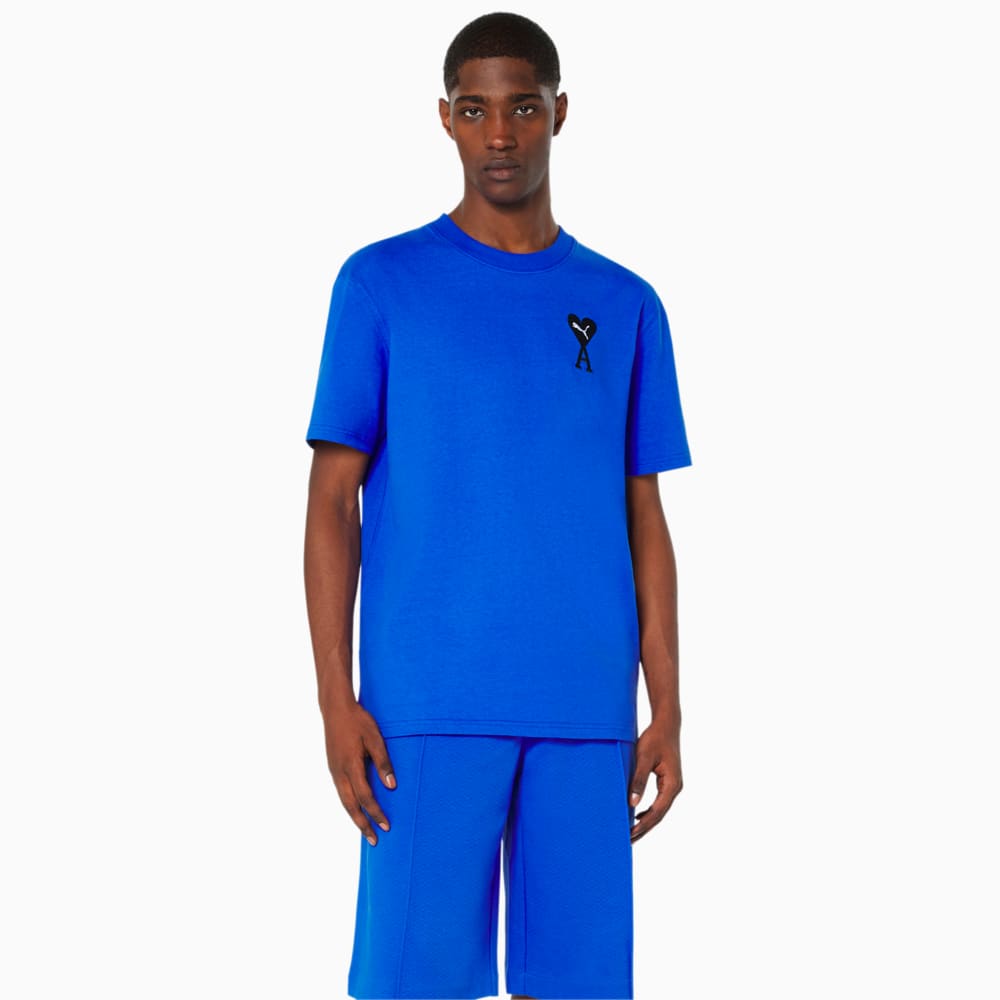 Изображение Puma Футболка PUMA x AMI Graphic Men's Tee #1: dazzling blue
