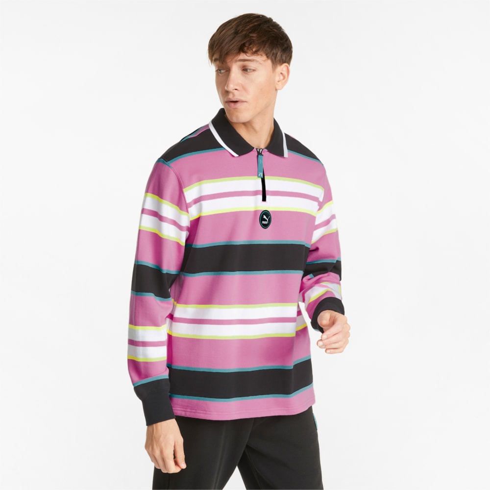 Puma long online sleeve polo shirts