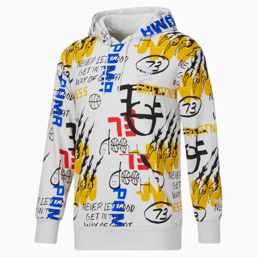 Изображение Puma Толстовка Booster Printed Men's Basketball Hoodie #1