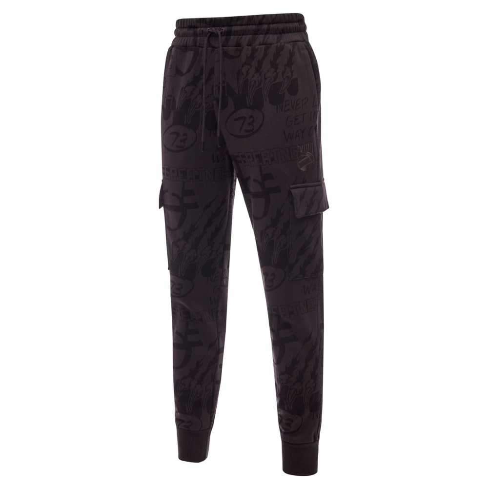 Зображення Puma Штани Booster Printed Men's Basketball Pants #1: Puma Black