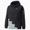 Изображение Puma Ветровка Short Corner Men's Basketball Windbreaker #6: Puma Black-Harbor Mist