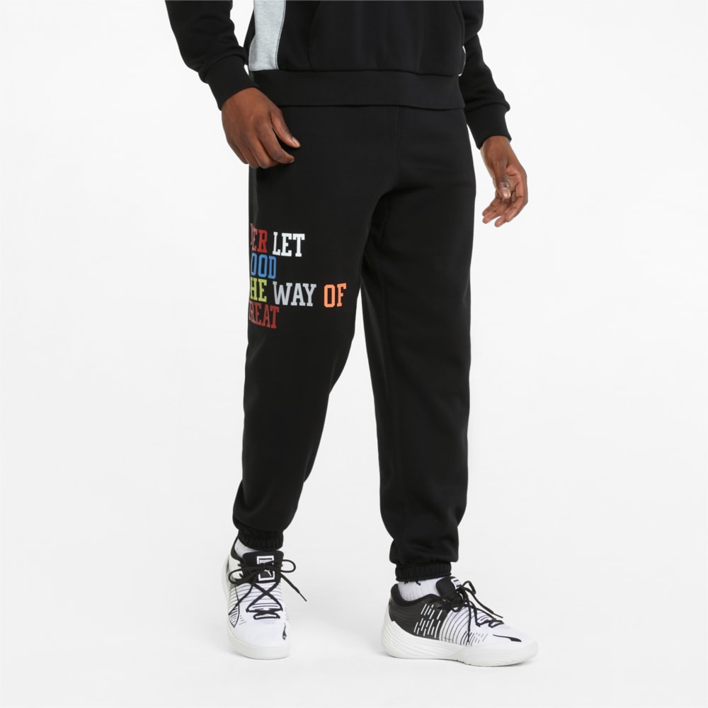 Зображення Puma Штани Playbook Men's Basketball Pants #1: Puma Black