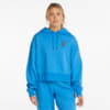 Изображение Puma Толстовка Pivot Cropped Women's Basketball Hoodie #1: Bleu Azur