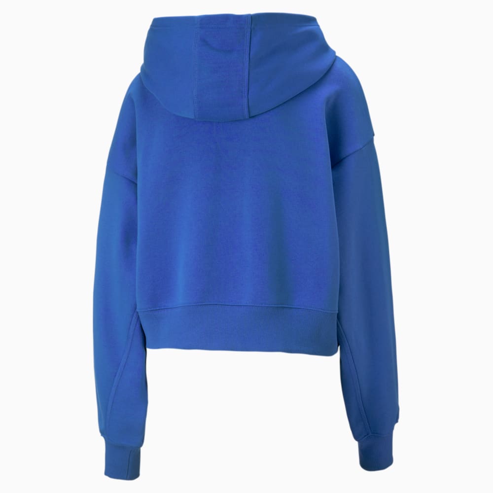 Изображение Puma Толстовка Pivot Cropped Women's Basketball Hoodie #2: Royal Sapphire