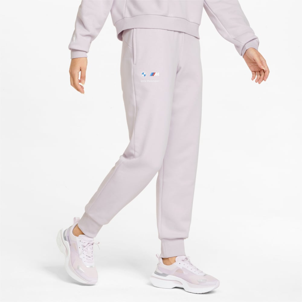 Изображение Puma Штаны BMW M Motorsport Essentials Women's Sweatpants #1: Lavender Fog