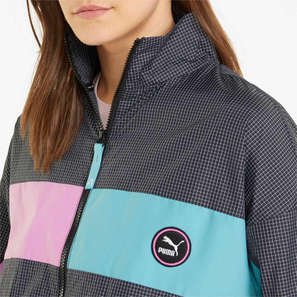 Изображение Puma Олимпийка SWxP Woven Women's Track Jacket #1: Puma Black