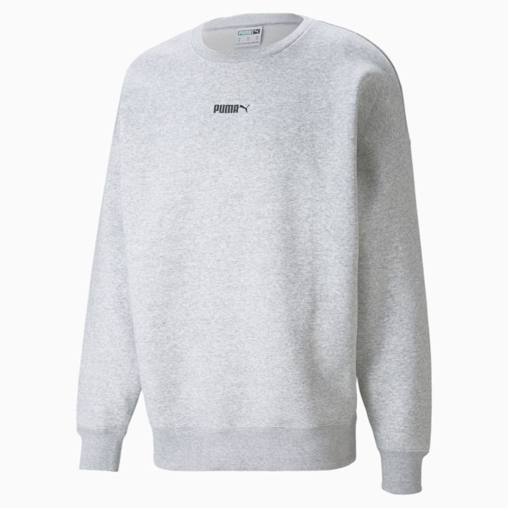 фото Толстовка classics oversized long sleeve crew neck men's sweatshirt puma