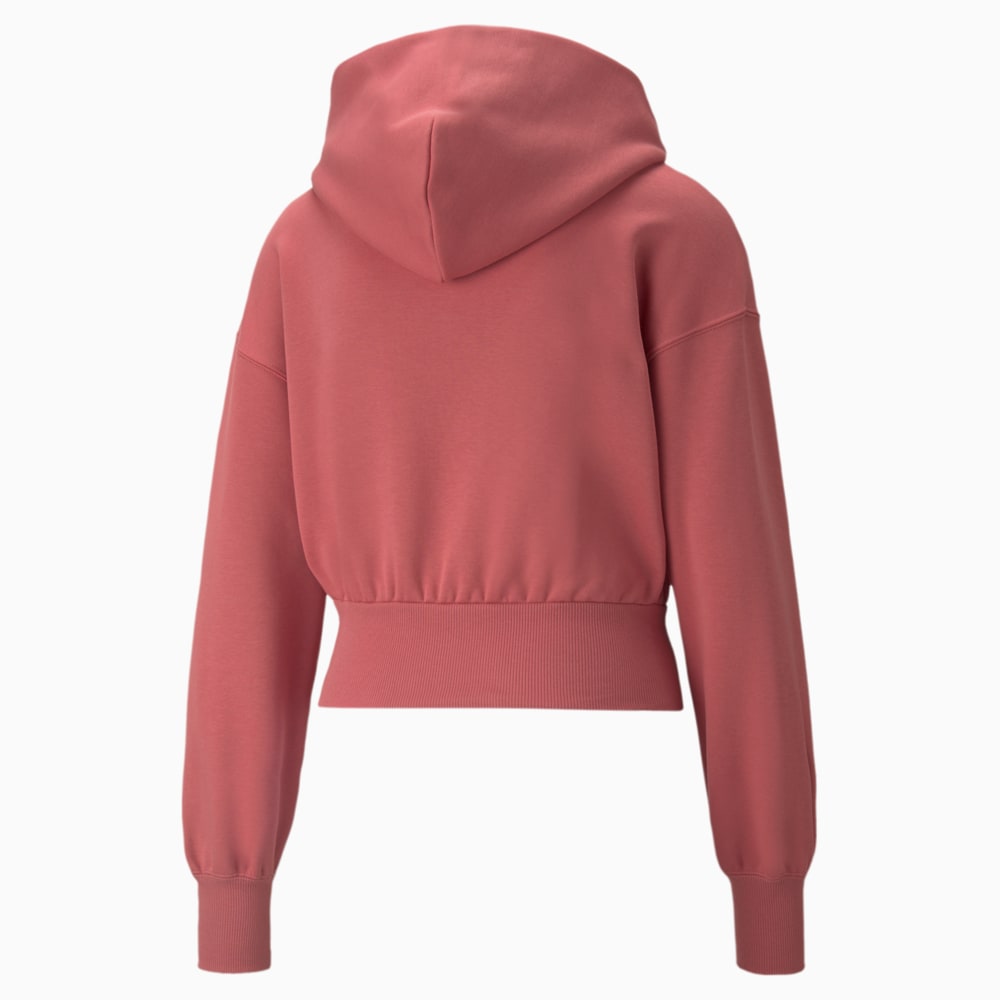 Зображення Puma Толстовка Classics Cropped Fleece Women's Hoodie #2: Mauvewood