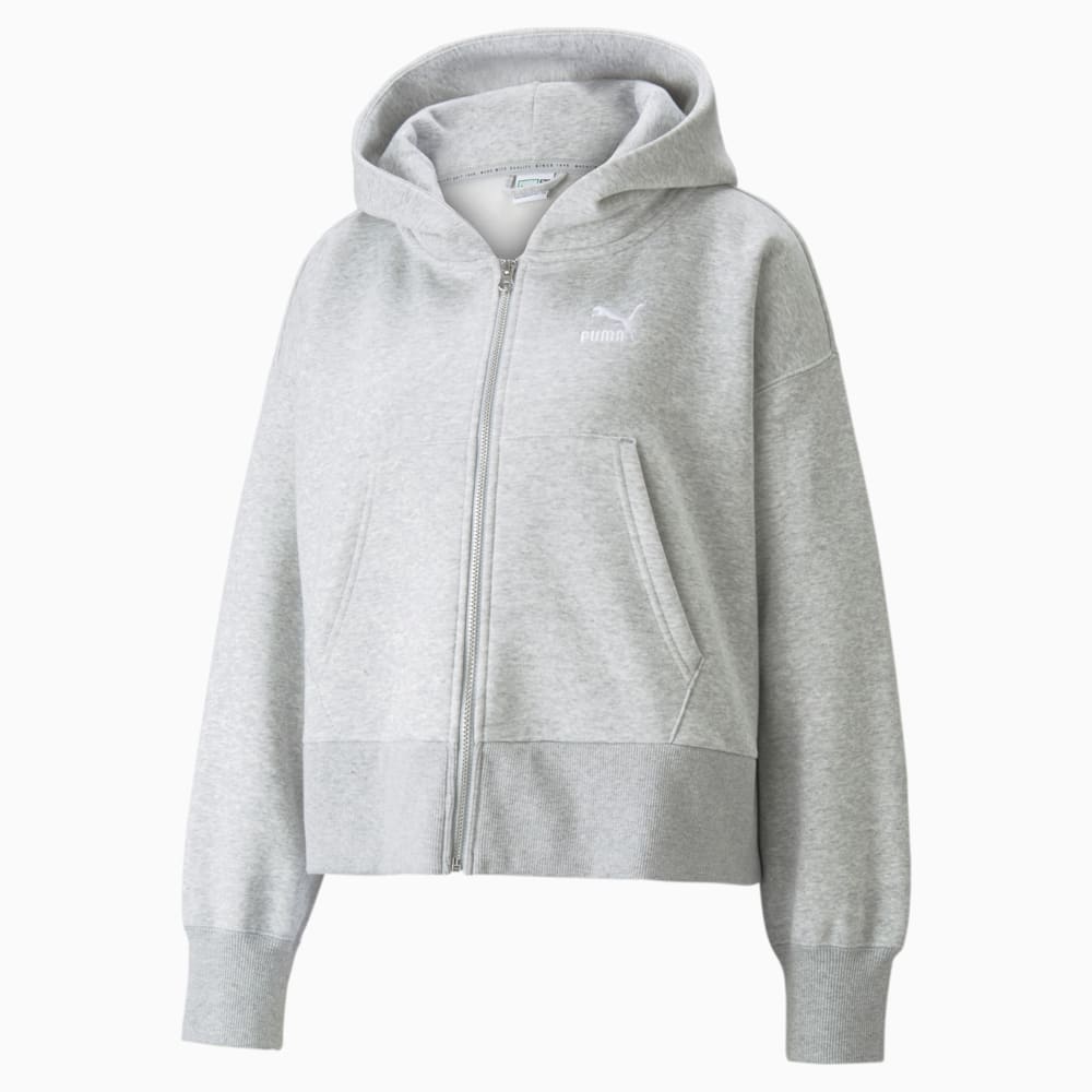 фото Толстовка classics fashion full-zip women's hoodie puma
