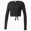 Зображення Puma Топ Classics Ribbed Long Sleeve Women's Top #1: Puma Black