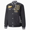 Изображение Puma Бомбер Team Men's Letterman Jacket #1: Puma Black