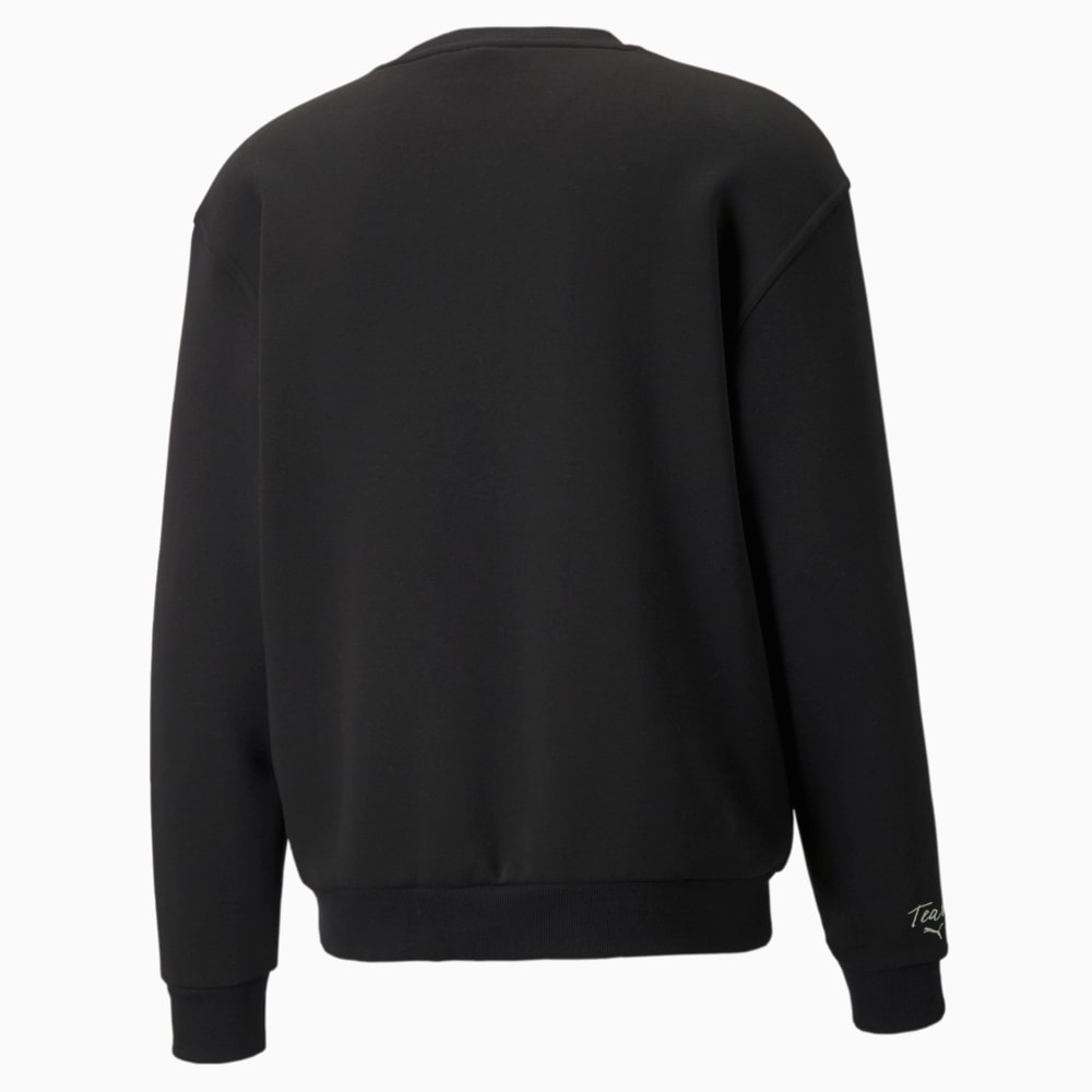 Зображення Puma Толстовка Team Crew Neck Men's Sweatshirt #2: Puma Black