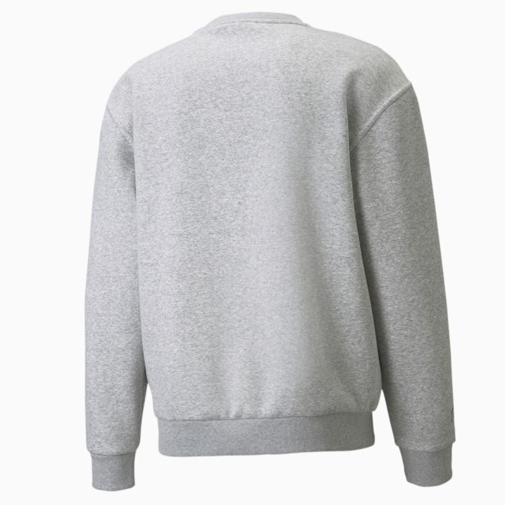 Изображение Puma Свитшот Team Crew Neck Men's Sweatshirt #2: light gray heather