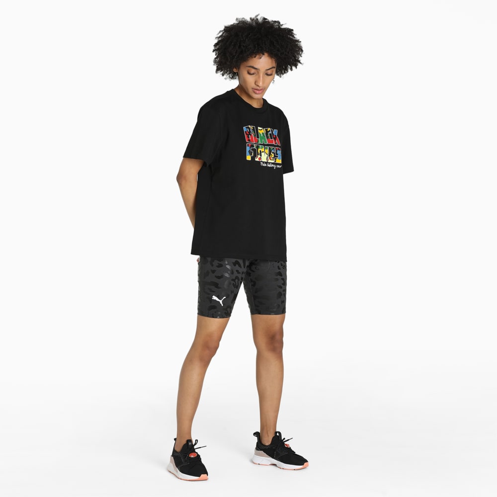 фото Шорты give buckets biker printed women's basketball shorts puma