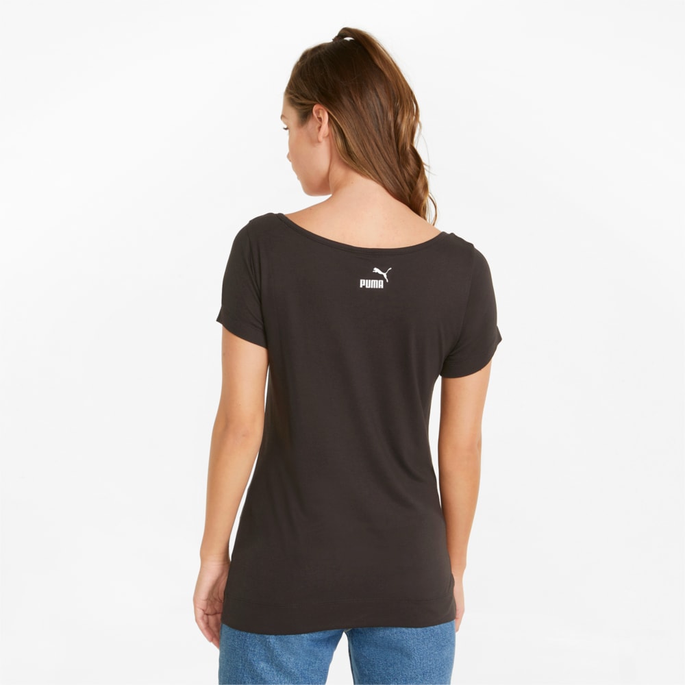 Image Puma Classics Scoop Neck Women's Tee #2