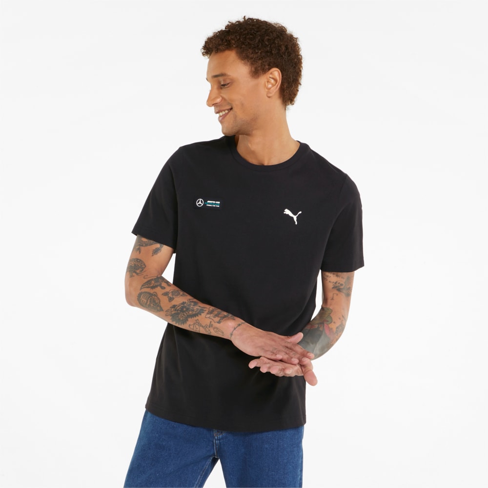 Изображение Puma Футболка Mercedes F1 Essentials Men's Tee #1