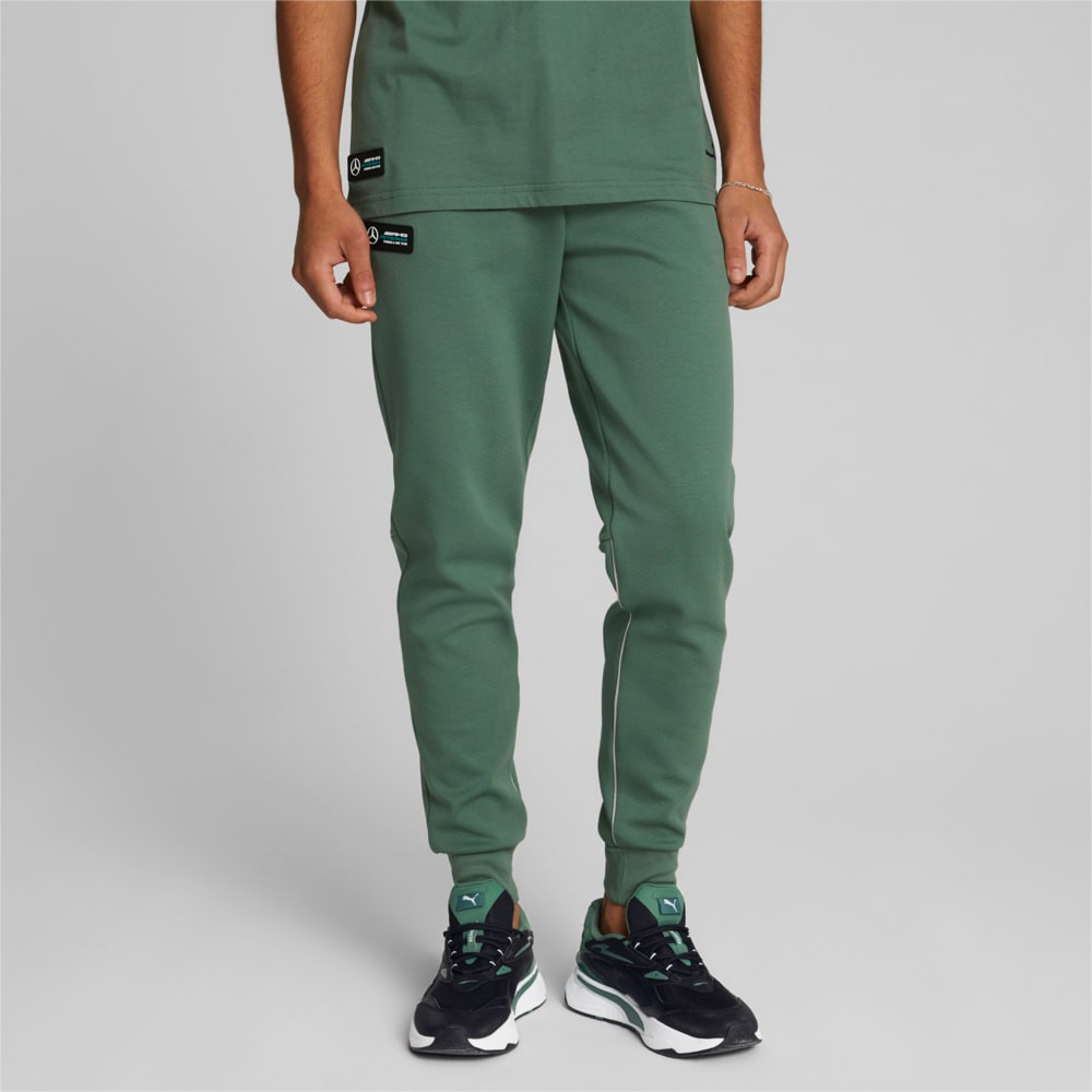 Изображение Puma Штаны Mercedes-AMG Petronas Motorsport Formula One Sweatpants Men #1: Deep Forest