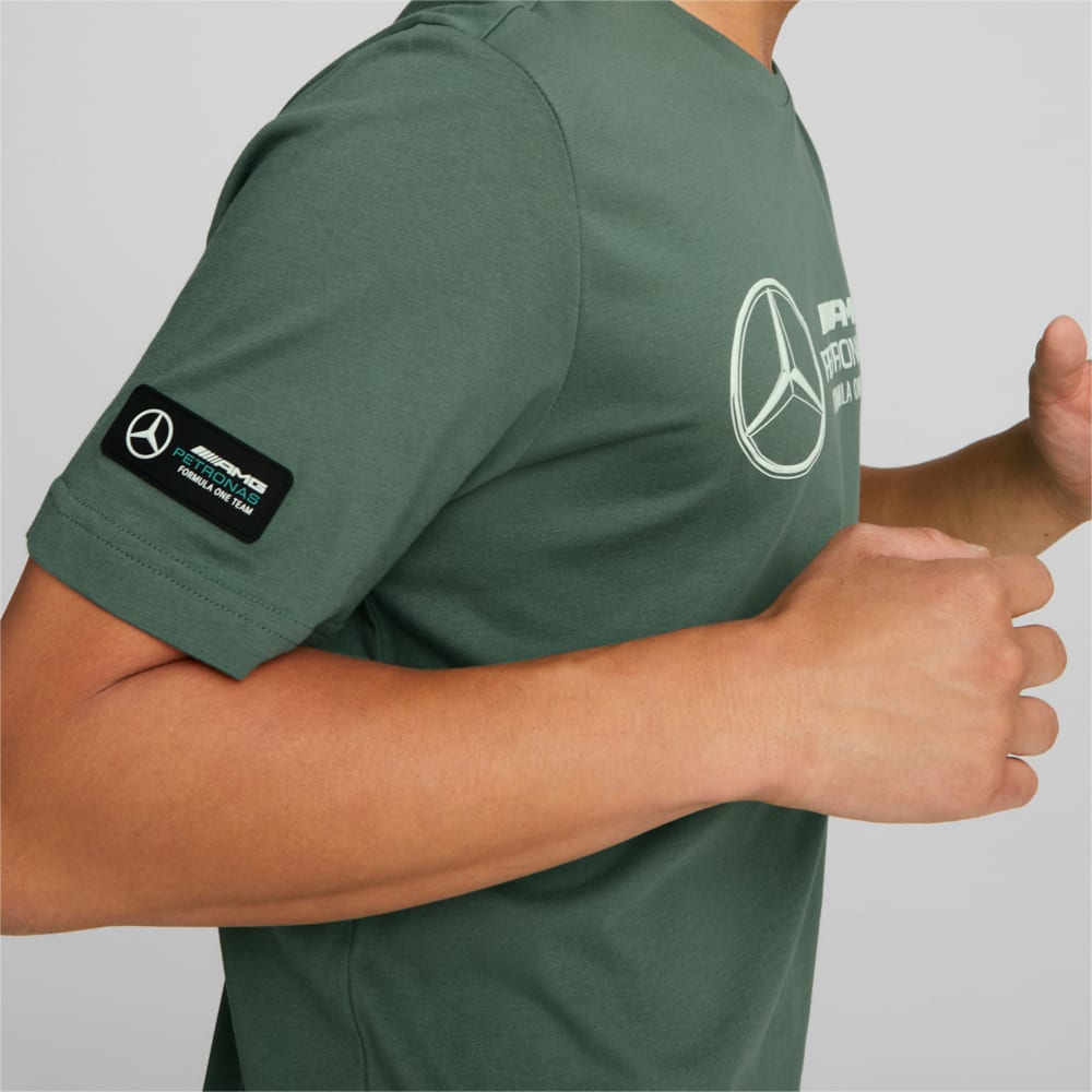 Image PUMA Camiseta Mercedes-AMG Petronas Motorsport F1 Logo Masculina #2