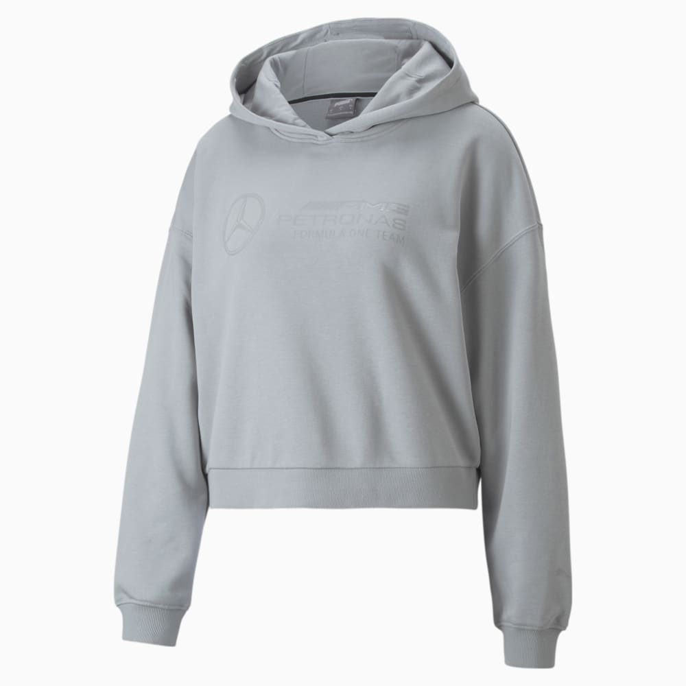 Изображение Puma Толстовка Mercedes-AMG Petronas Motorsport Essentials Hoodie Women #1: Mercedes Team Silver