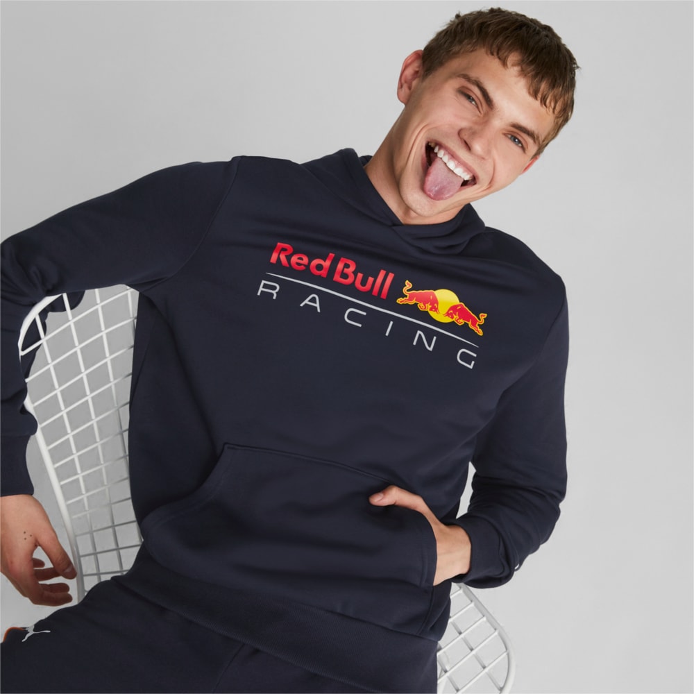 Изображение Puma Худи Red Bull Racing Essentials Fleece Hoodie Men #1: NIGHT SKY
