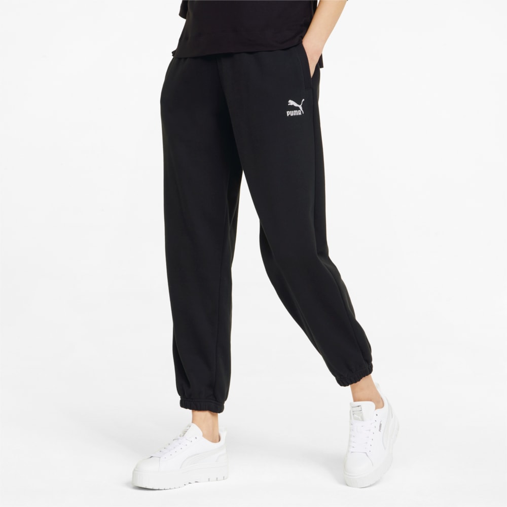 Изображение Puma Штаны Classics Relaxed Women's Pants #1