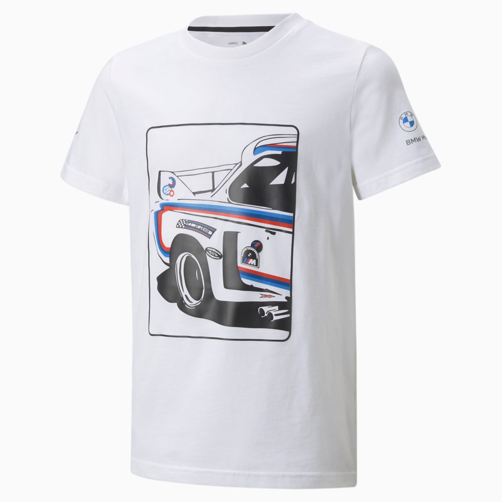 фото Детская футболка bmw m motorsport graphic youth tee puma