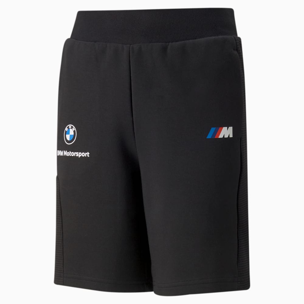 Изображение Puma Детские шорты BMW M Motorsport Youth Sweat Shorts #1