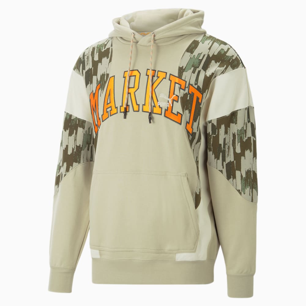 Зображення Puma Худі PUMA x MARKET Relaxed Hoodie Men #1: Putty