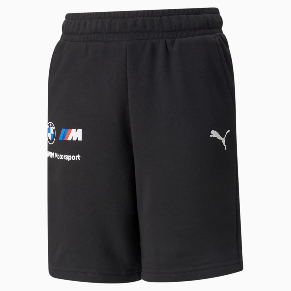 Изображение Puma Детские шорты BMW M Motorsport Essentials Youth Shorts #1