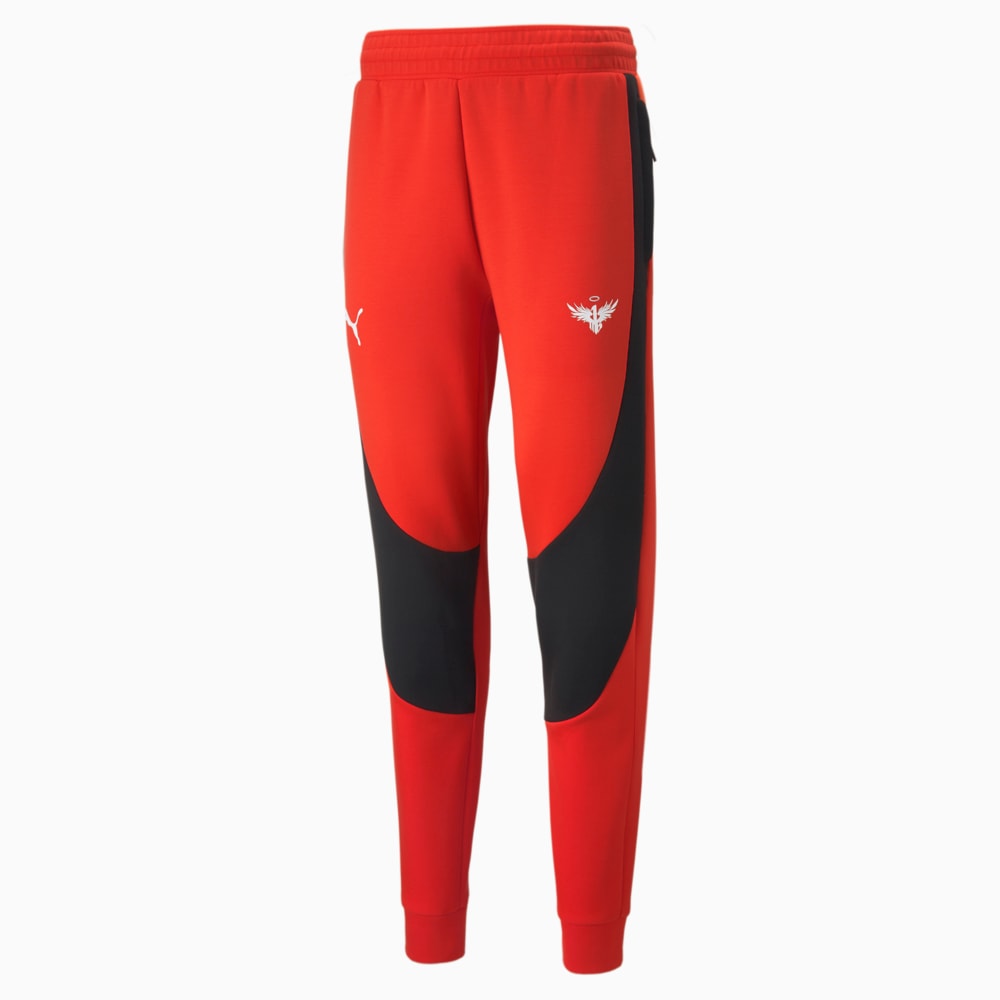 Puma red store track pants