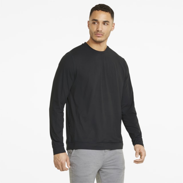 Image Puma CLOUDSPUN GRYLBL Crew Neck Golf Sweatshirt Men