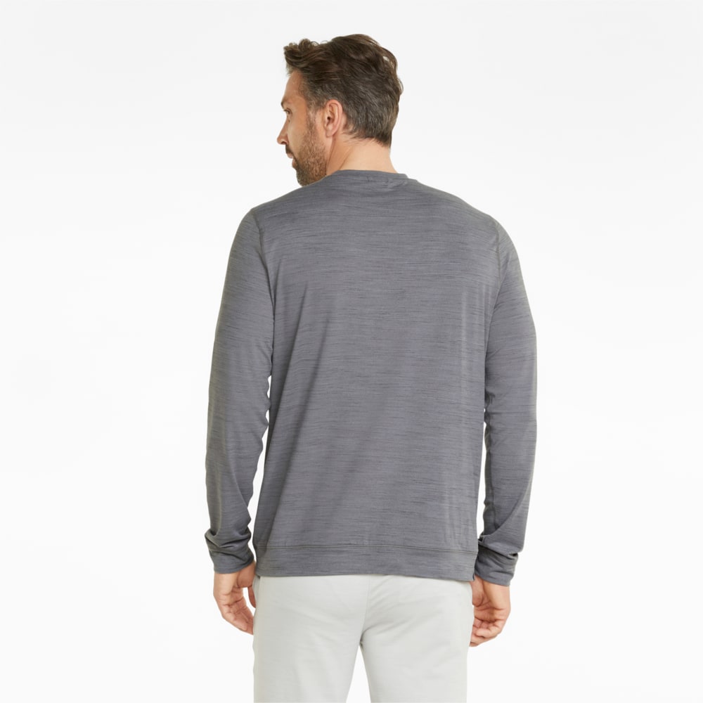 Image Puma CLOUDSPUN GRYLBL Crew Neck Golf Sweatshirt Men #2