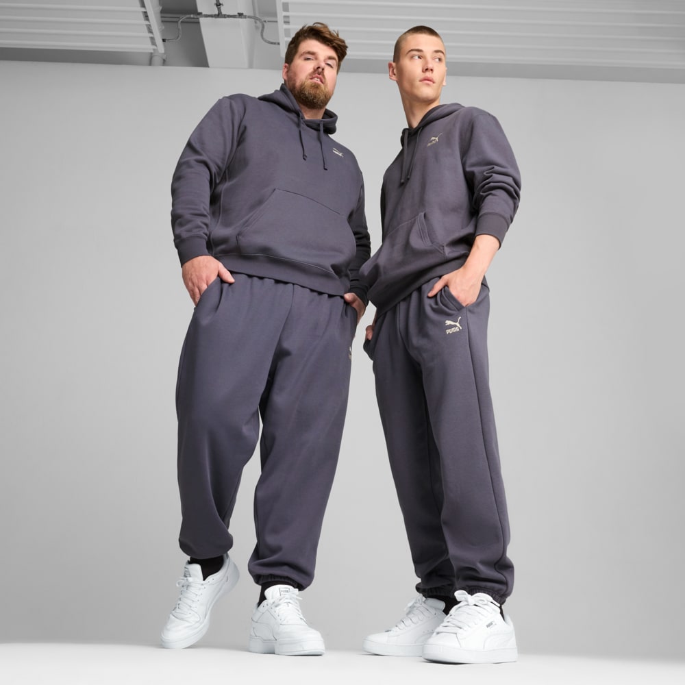 Grey puma joggers mens hotsell