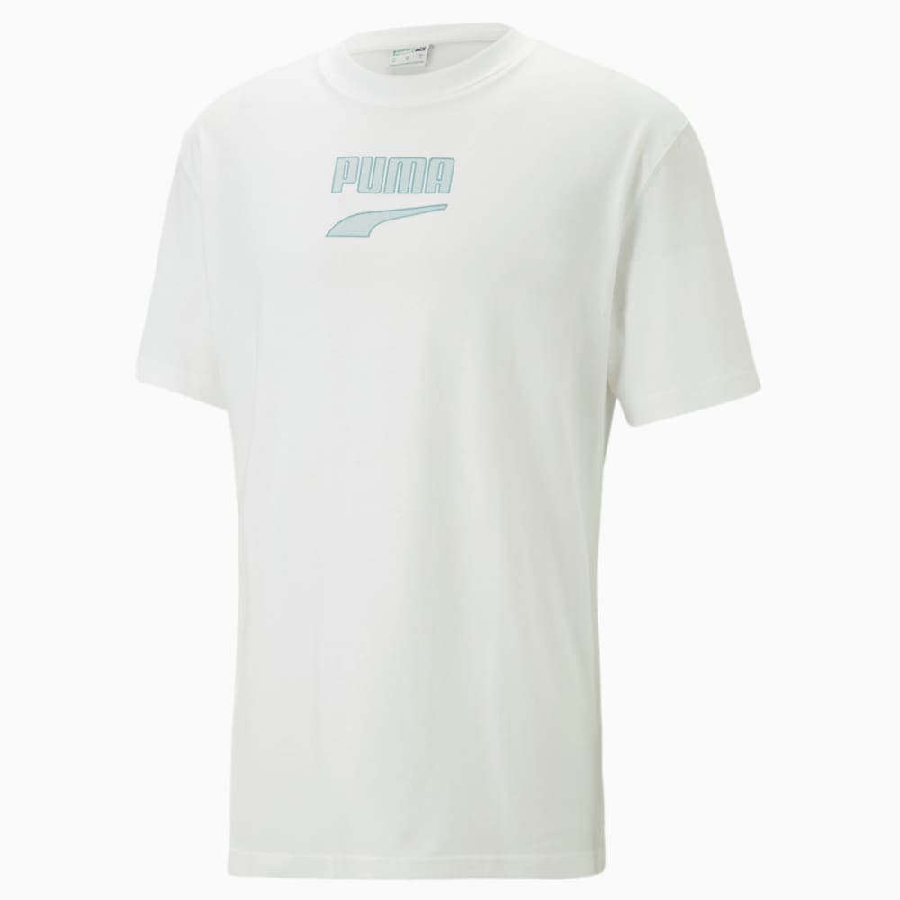 Изображение Puma Футболка Downtown Logo Tee Men #1: Puma White