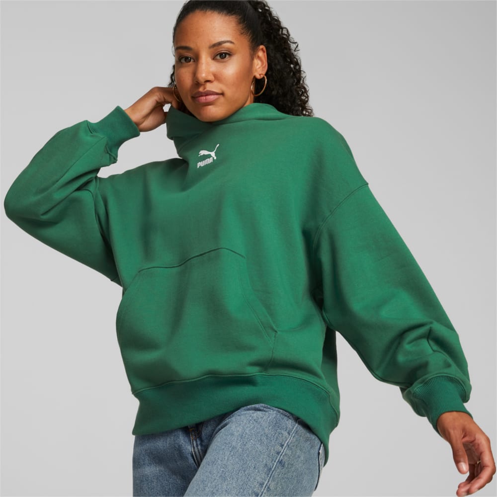 Изображение Puma Худи Classics Oversized Hoodie Women #1: Vine