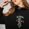 Image PUMA Moletom com Capuz Downtown Graphic Feminino #2