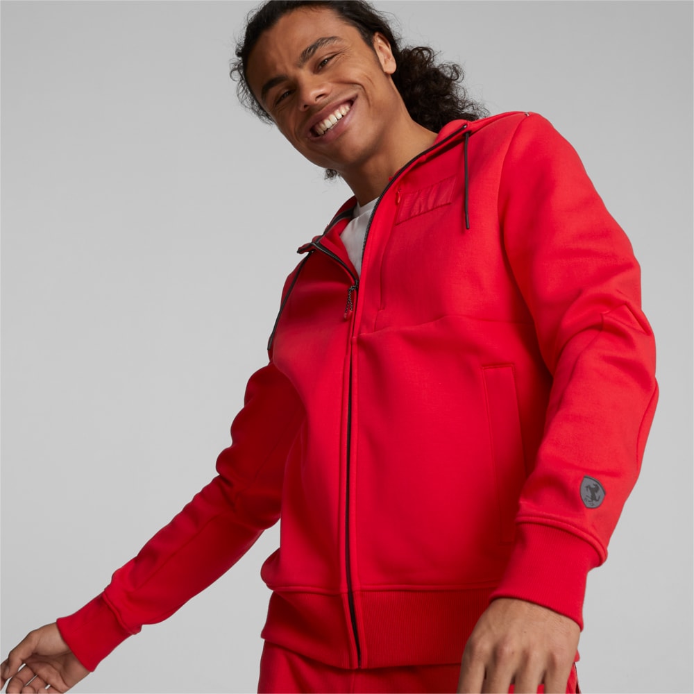 Изображение Puma Куртка Scuderia Ferrari Style Hooded Sweat Jacket Men #1: rosso corsa