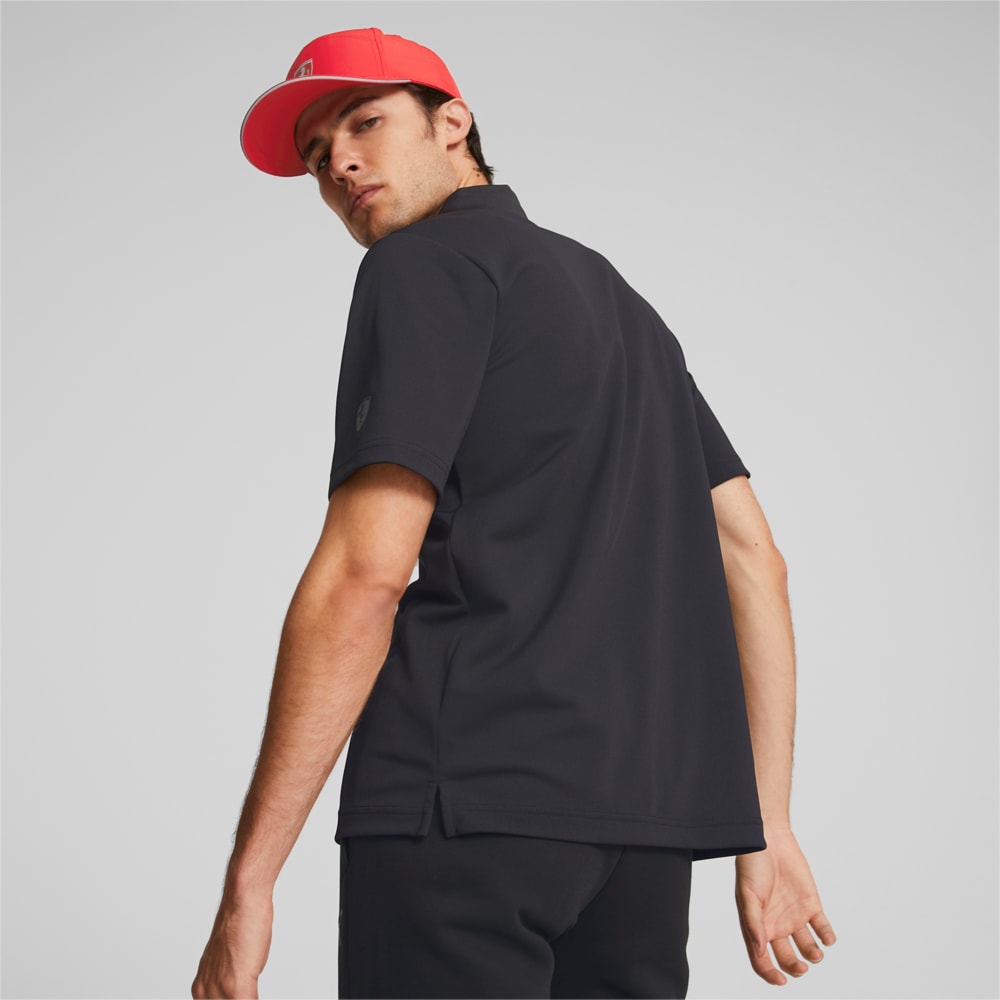 Зображення Puma Поло Scuderia Ferrari Short Sleeve Polo Shirt Men #2: Puma Black