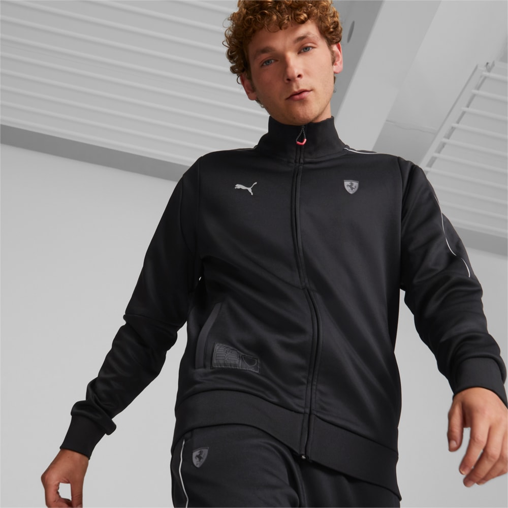 Зображення Puma Олімпійка Scuderia Ferrari Style MT7 Track Jacket Men #1: Puma Black