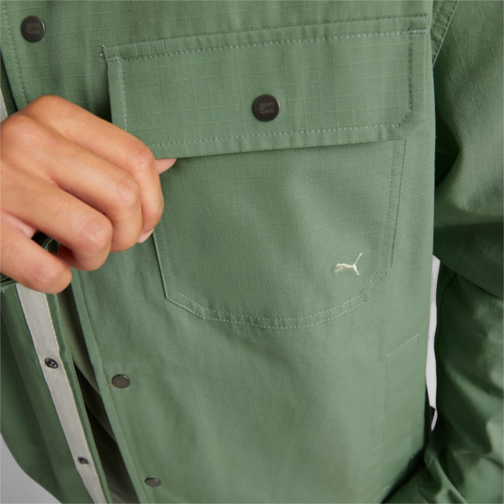 Изображение Puma Верхняя рубашка MMQ Ripstop Overshirt #2: Dusty Green