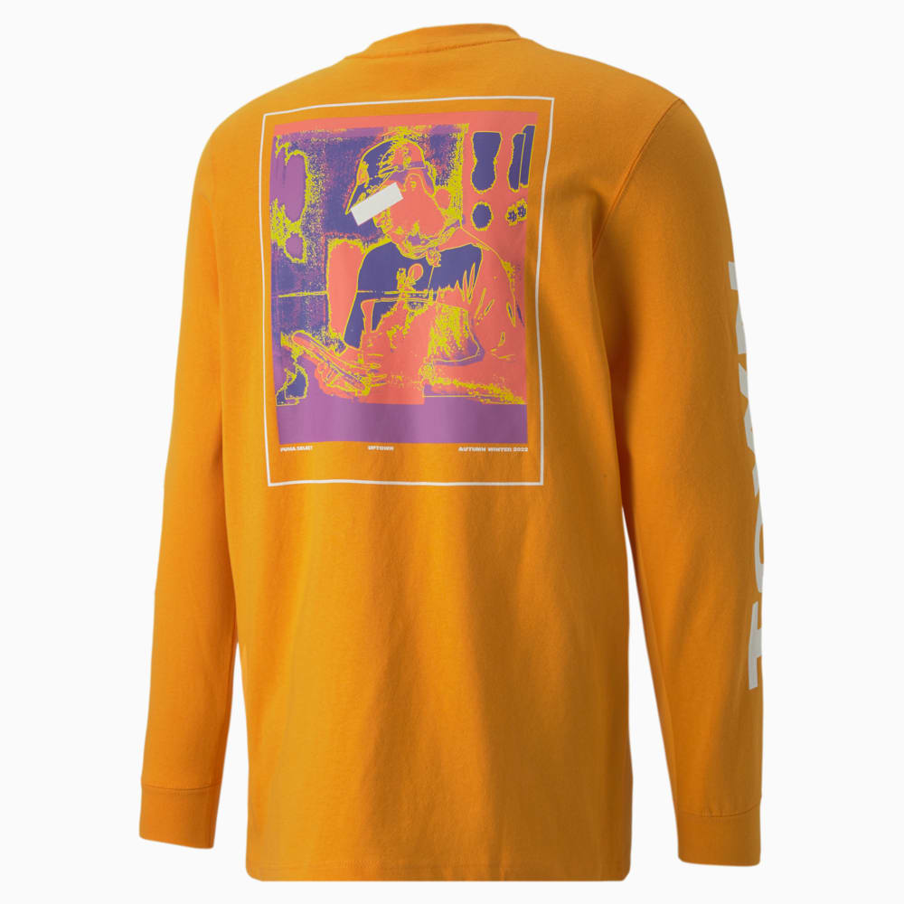 Зображення Puma Лонгслів Uptown Relaxed Long Sleeve Top #2: Apricot