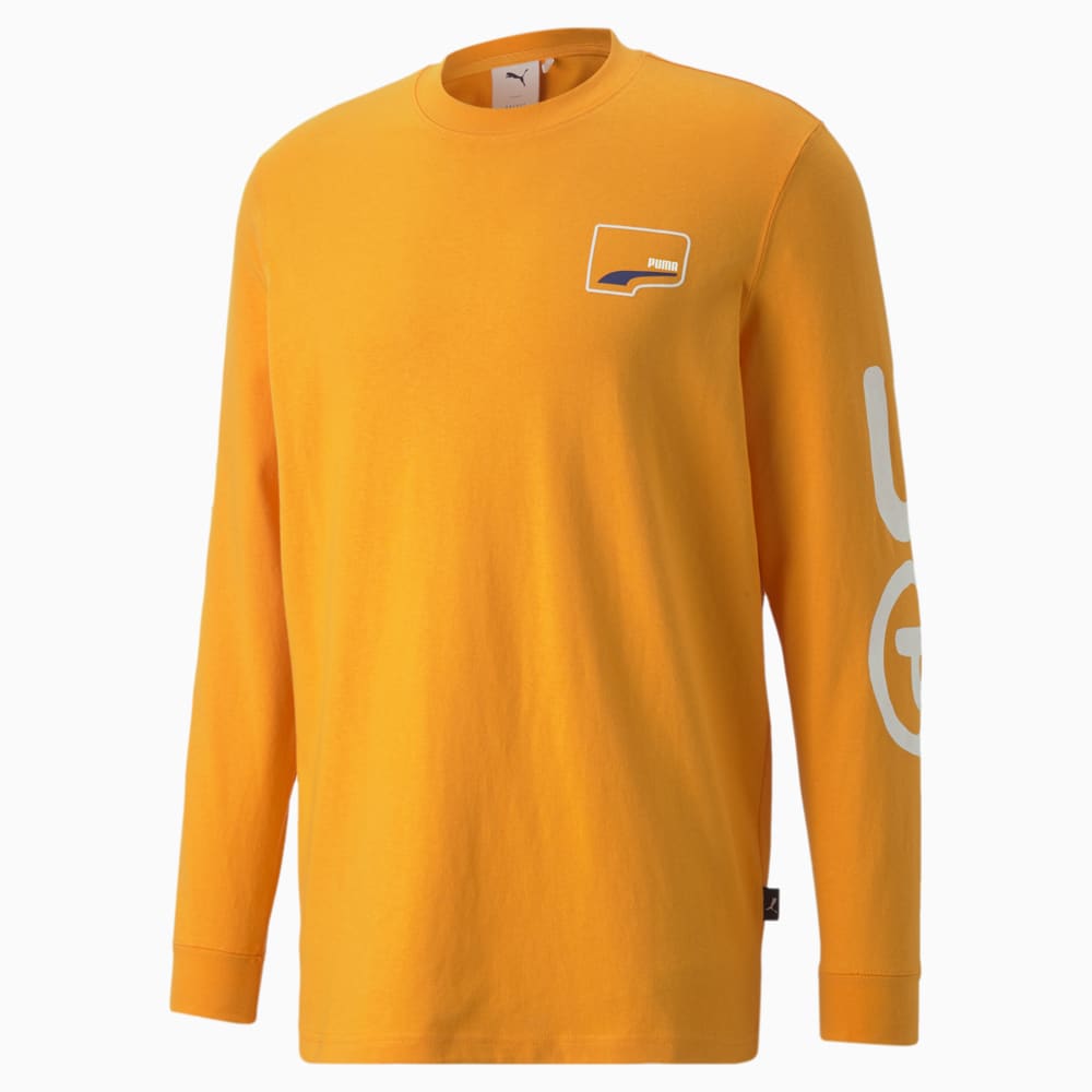 Зображення Puma Лонгслів Uptown Relaxed Long Sleeve Top #1: Apricot