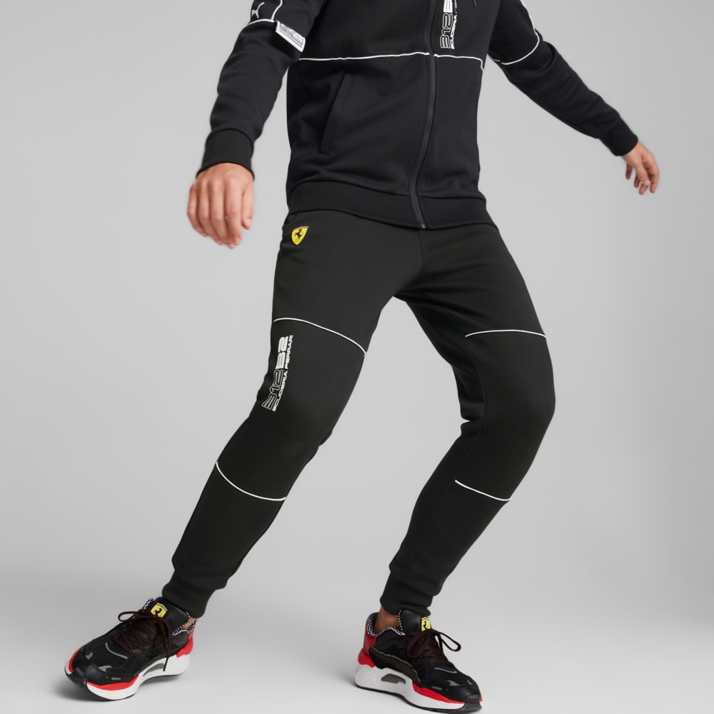 Зображення Puma Штани Scuderia Ferrari Race Closed Cuff Motorsport Sweatpants Men #1: Puma Black