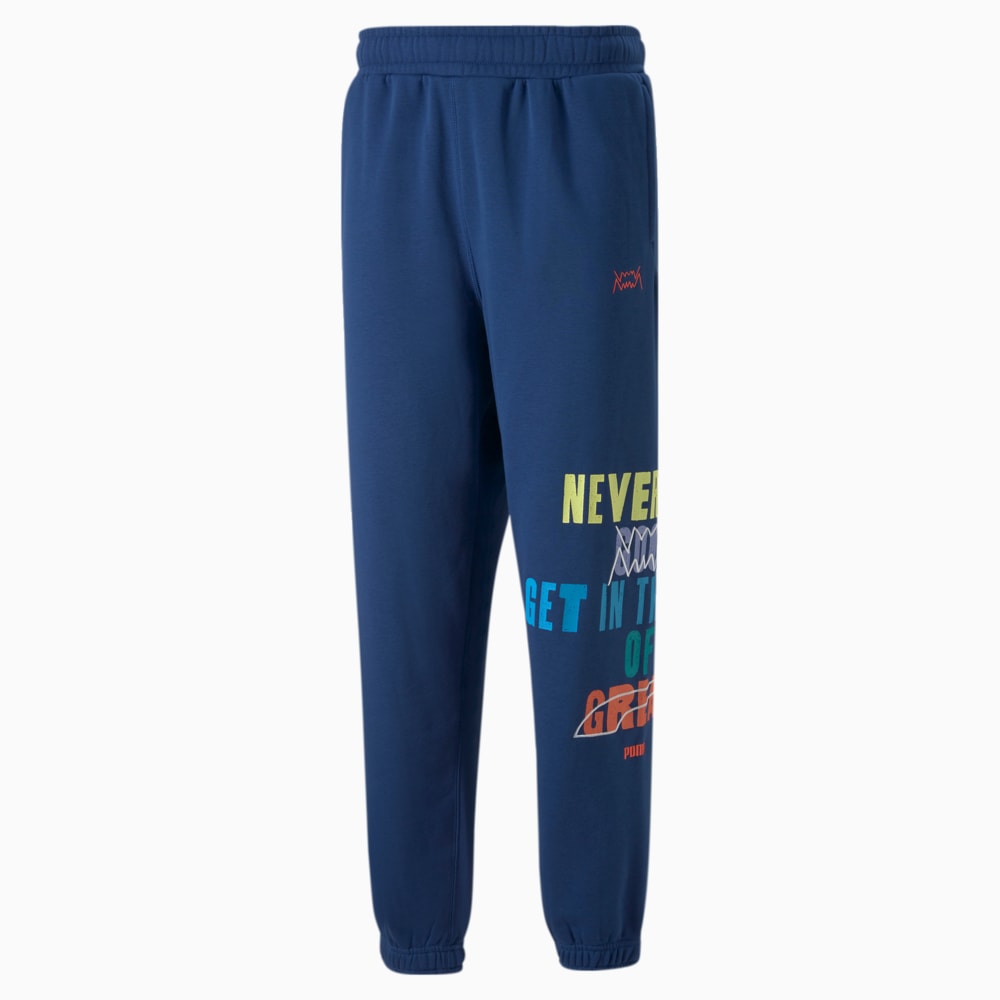Изображение Puma Штаны Run It Back Basketball Pants Men #1: Blazing Blue